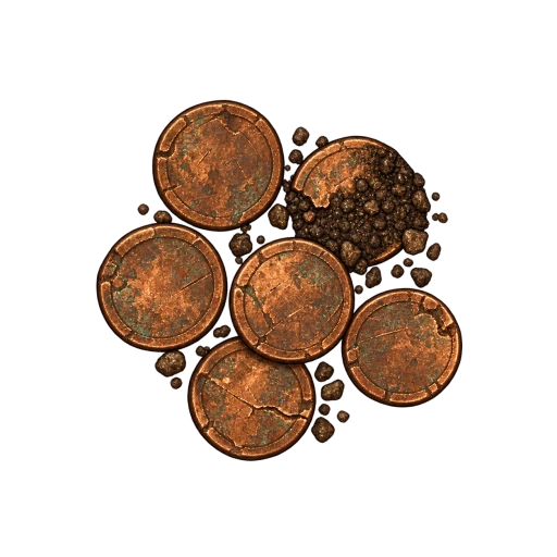 Pièces de cuivre