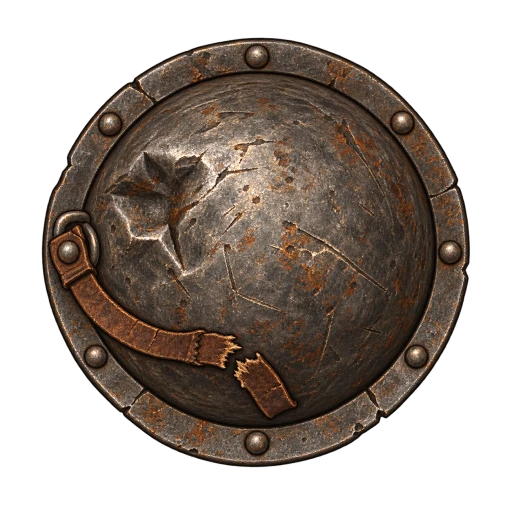 Casque cabossé